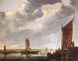 The Ferry Boat by Aelbert Cuyp